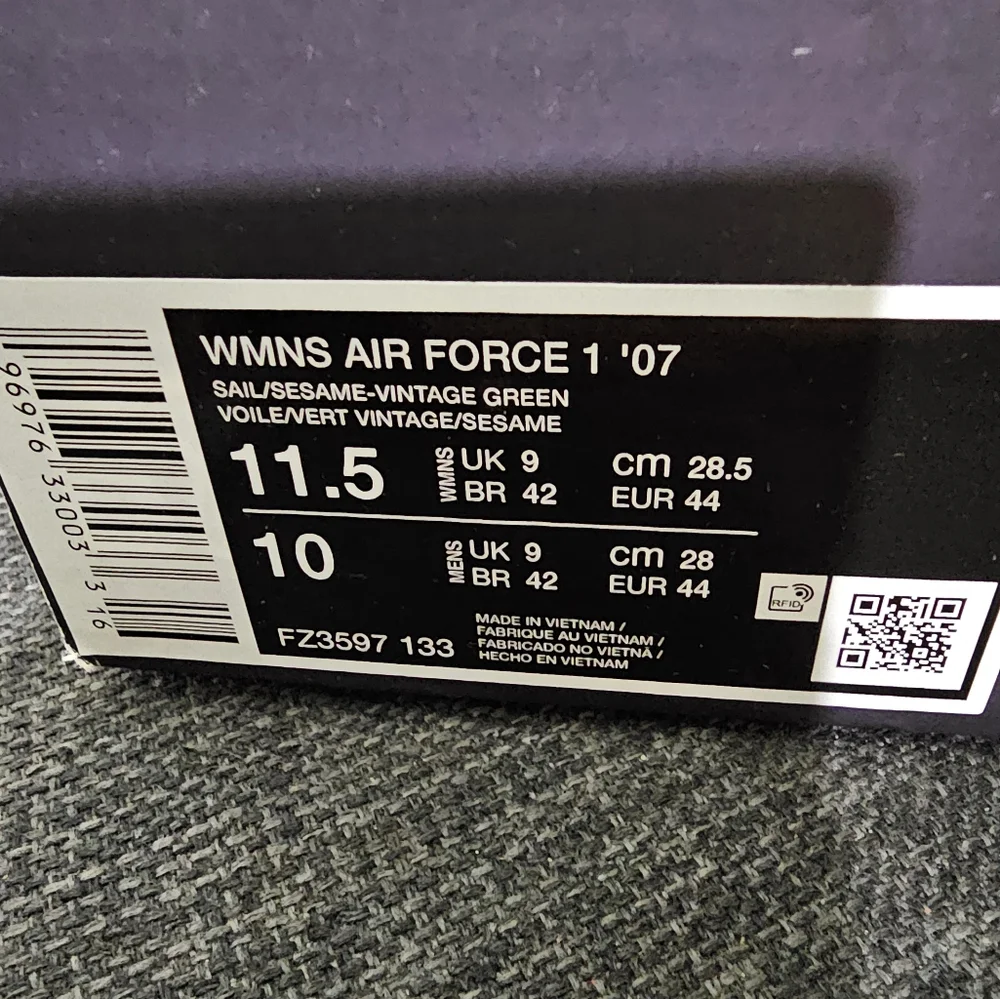 [M-10] Nike Air Force 1 '07 'Sail Sesame' - Picture 10 of 10